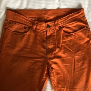 Ralph Lauren orange jeans